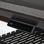 Electric Height-Adjustable Standing Desk, Classic, Black