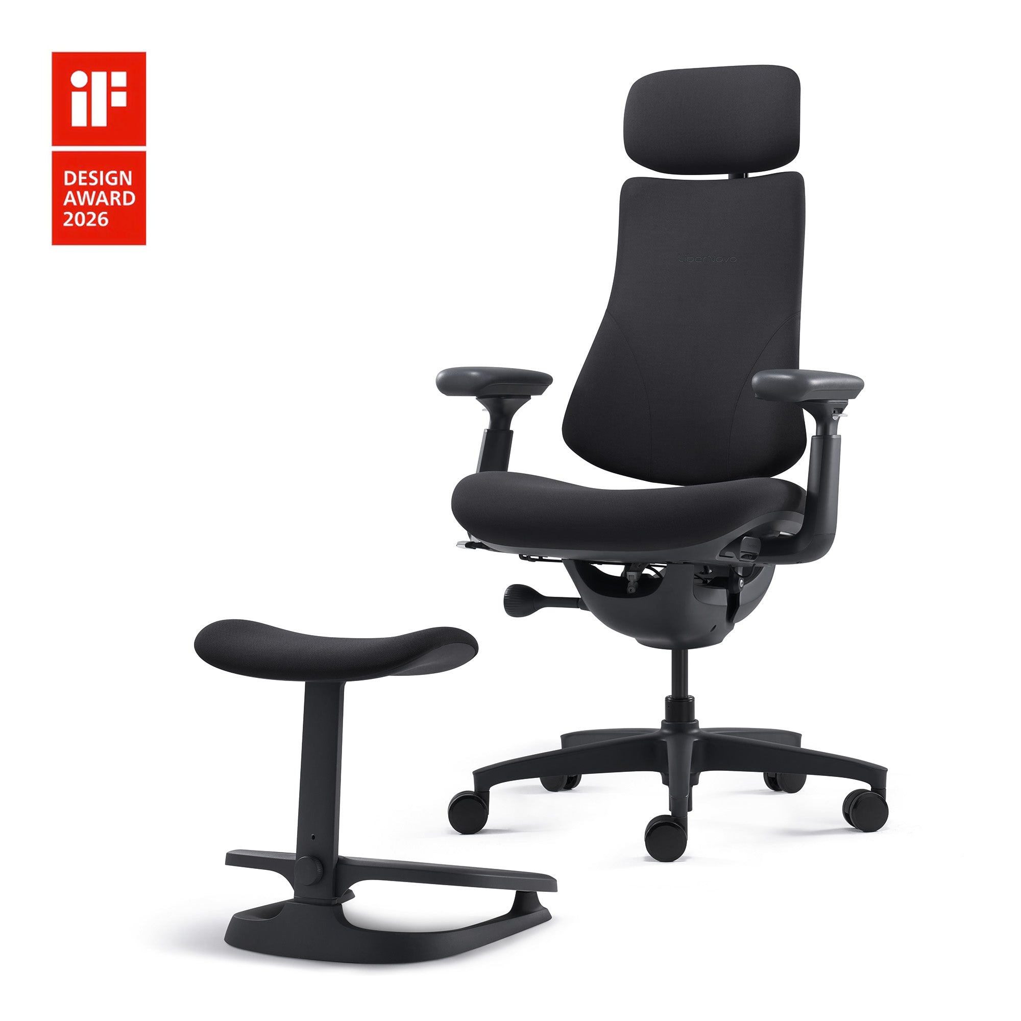 Dynamic Ergonomic Office Chair with Chip-Controlled Adaptive Backrest