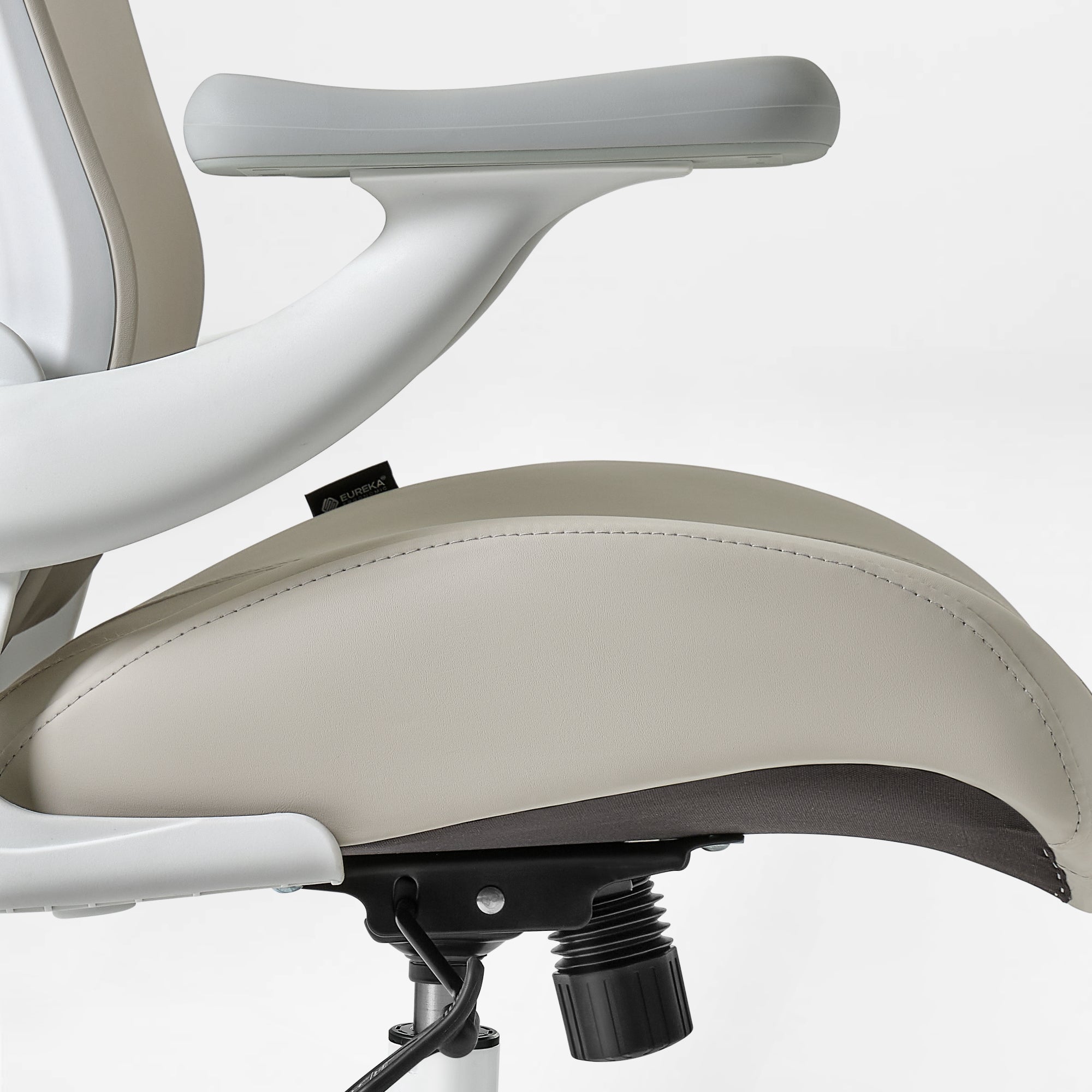 Ergonomic Office Chair - Full PU Leather Versatile Stylish Comfort