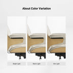 Genuine Leather Executive Office Chair - Classic Ergonomic Design