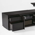 Electric Height-Adjustable Standing Desk, Classic, Black