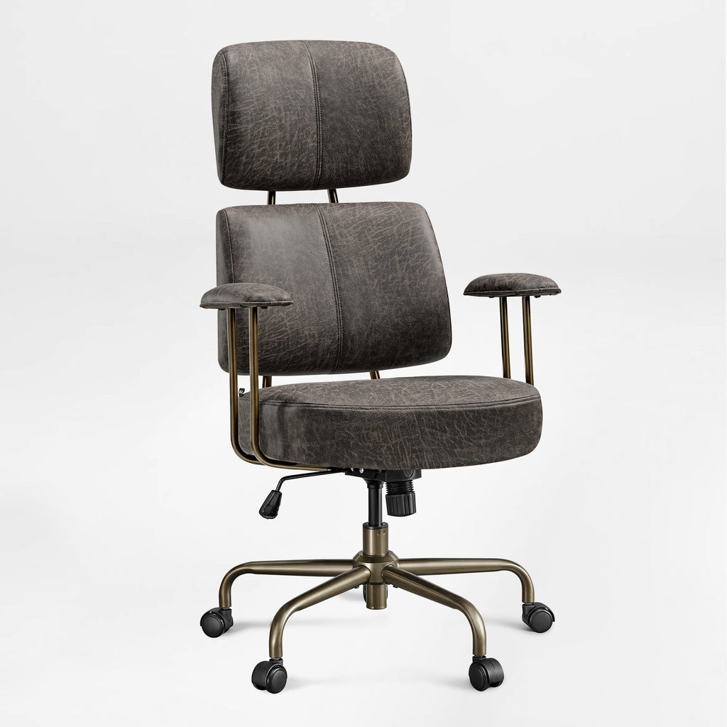 High Back Office Chair - Ultra Soft Cushion Adjustable