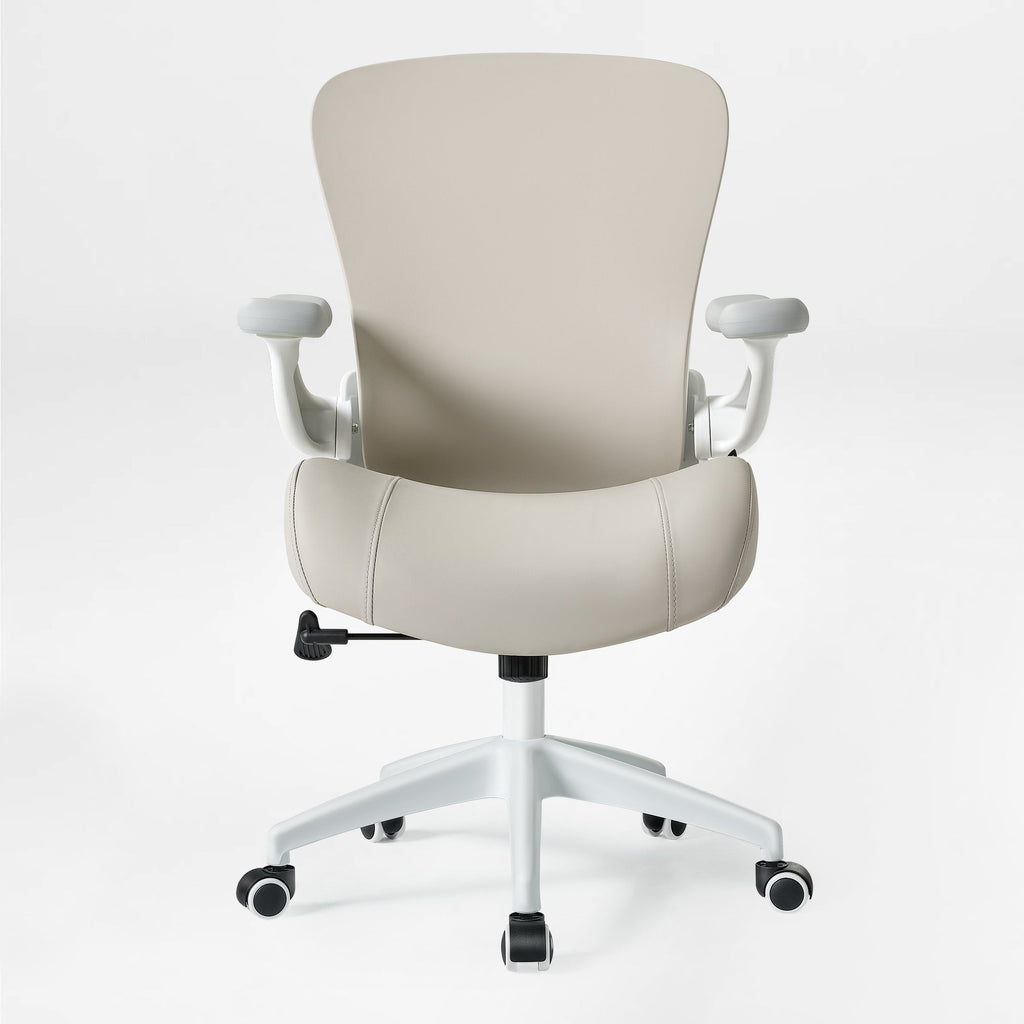 Ergonomic Office Chair - Full PU Leather Versatile Stylish Comfort