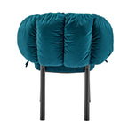 Velvet Dining Side Chair, Set of 1, Red and Green
