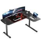 L Shaped Gaming Desk (60x24)