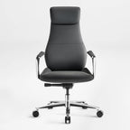 Genuine Leather Executive Office Chair - Butterfly Design High Back