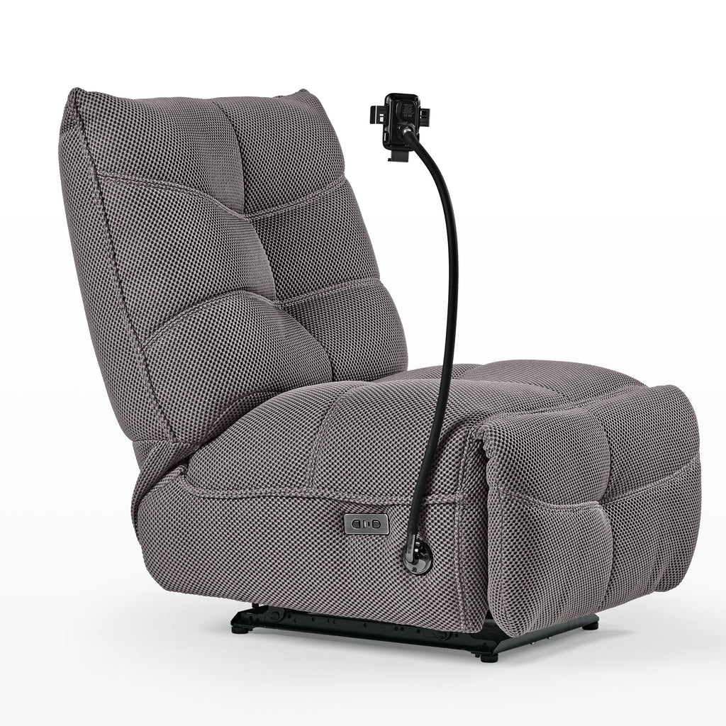 Recliner with Wireless Charging and USB Port
