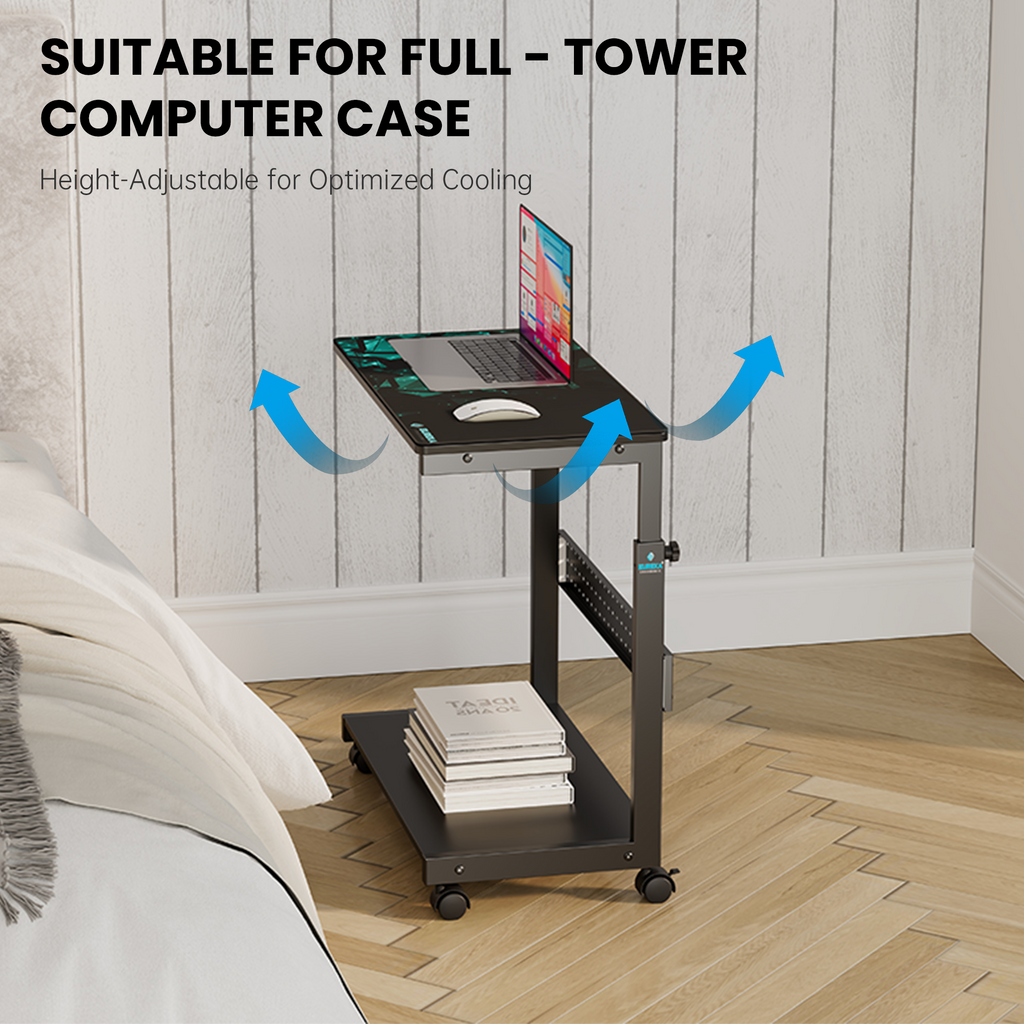 Mobile Height Adjustable CPU Cart