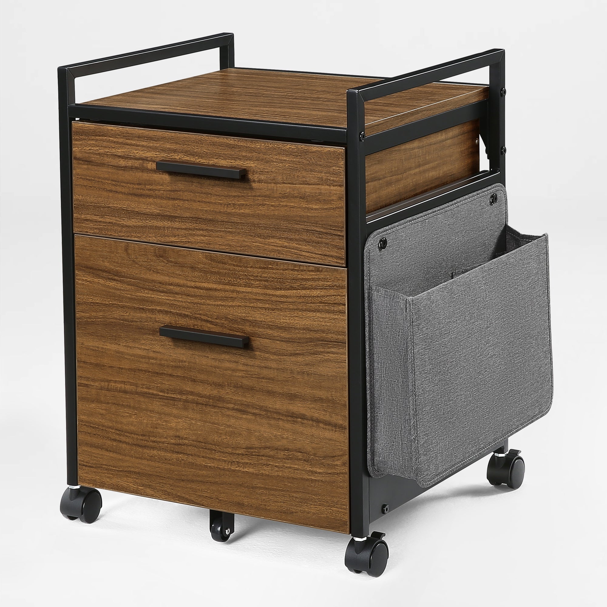 23'' Rolling File Cabinet with Drawer