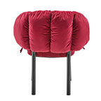 Velvet Dining Side Chair, Set of 1, Red and Green