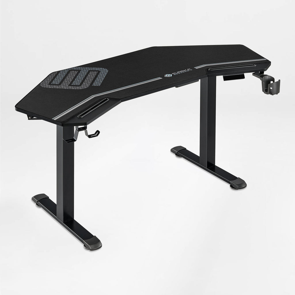 Wing-Shaped Standing Desk (63x23)