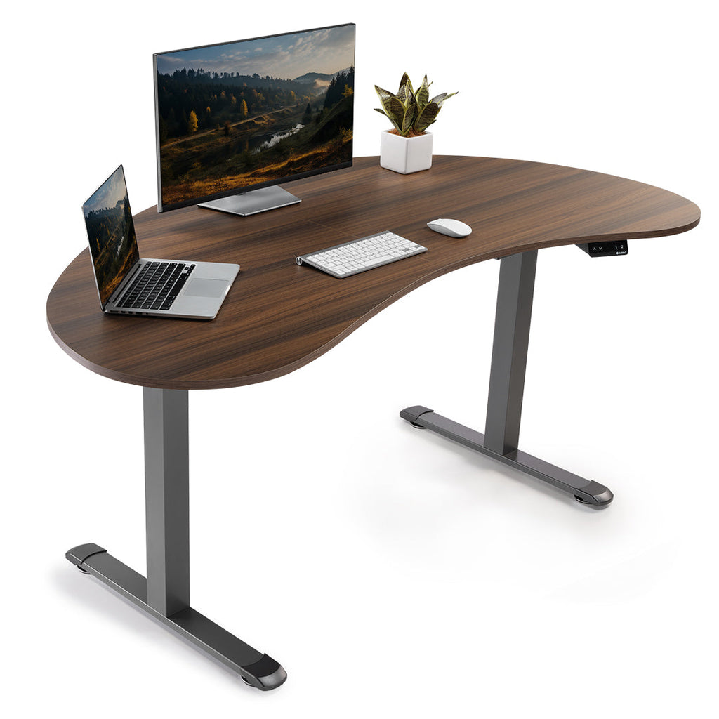 Curved Standing Desk (70x39)