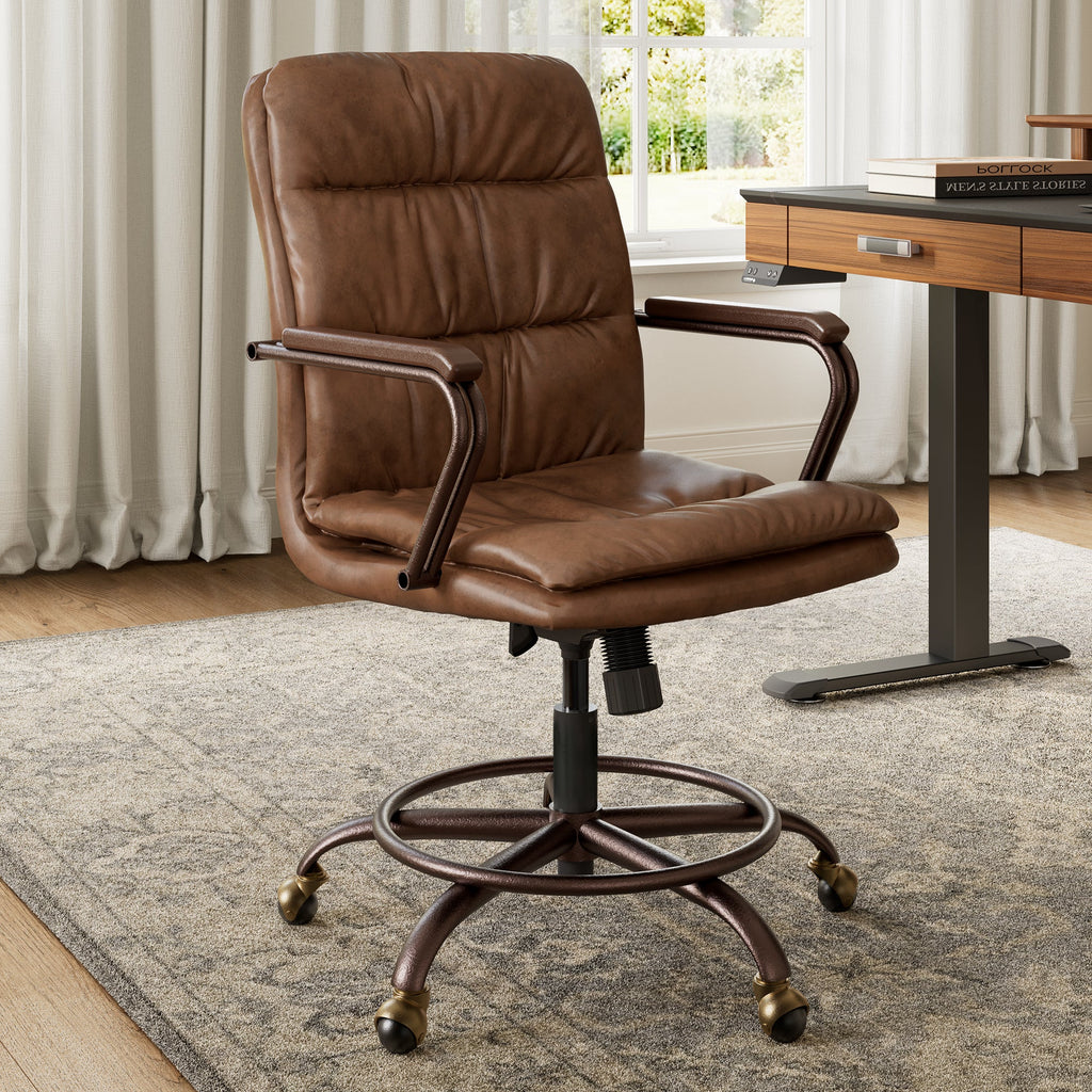 PU Leather Home Office Chair
