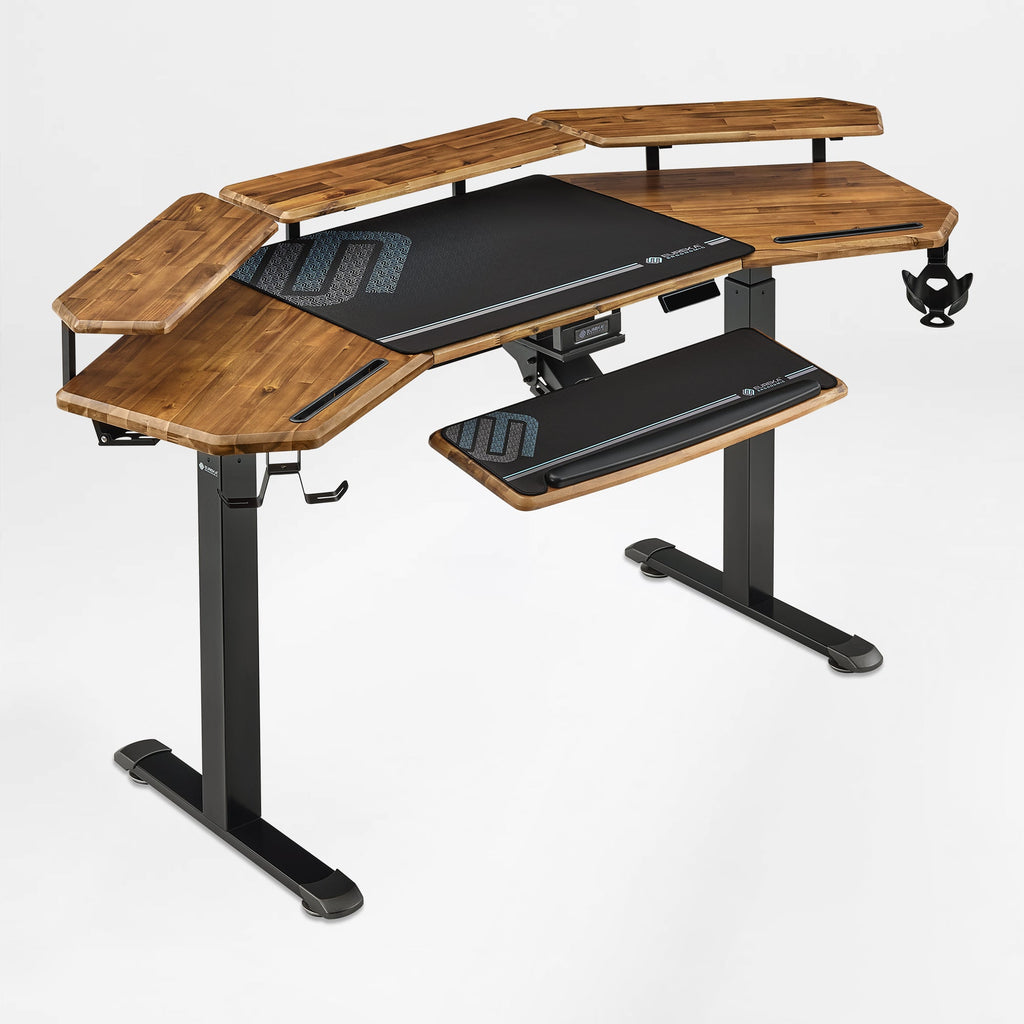 Wing-Shaped Standing Desk (72x23)