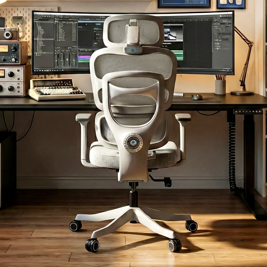 High-Back Mesh Office and Gaming Chair, Black
