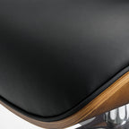 Genuine Leather Executive Office Chair - Classic Ergonomic Design