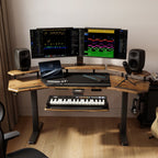 Wing-Shaped Standing Desk (72x23)
