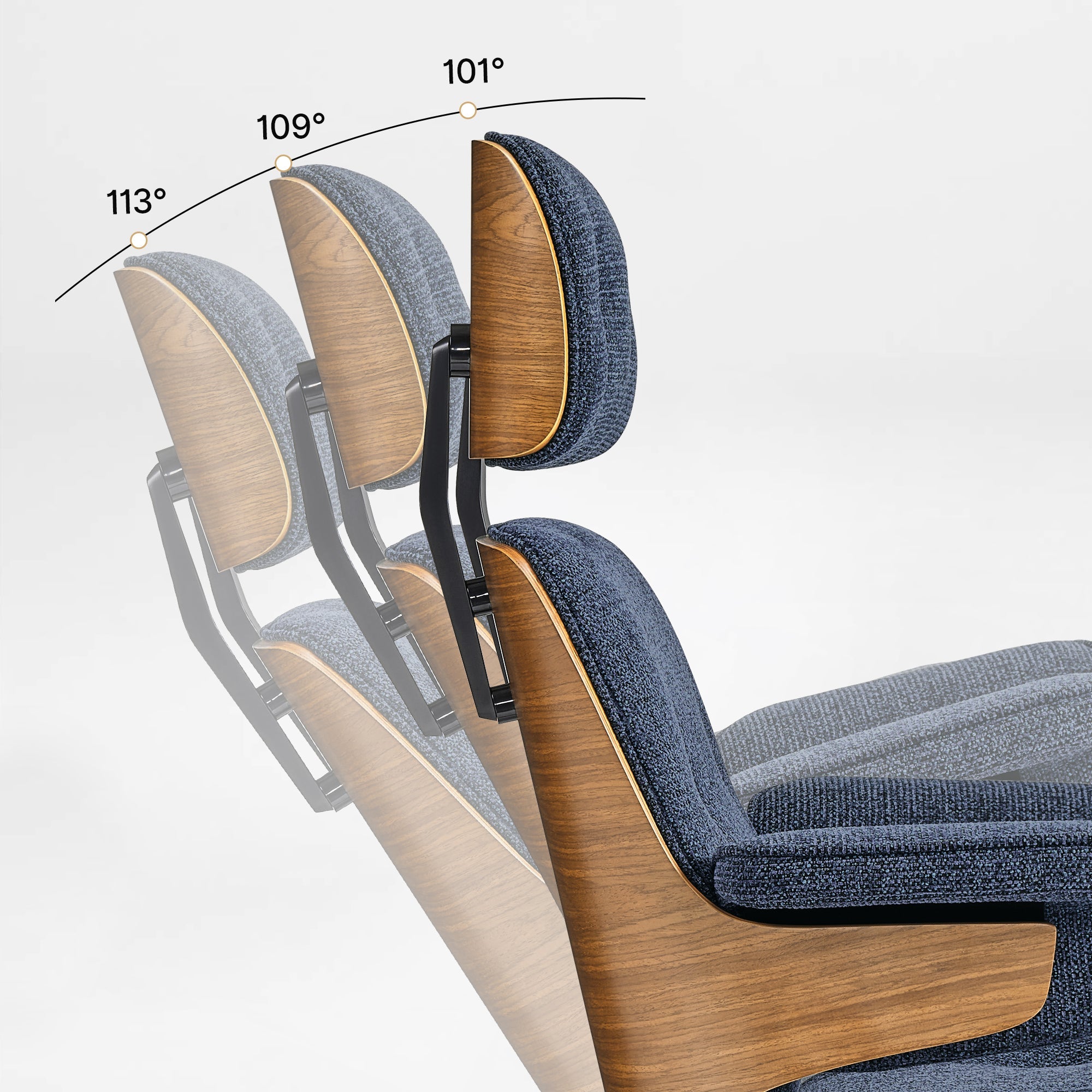 Genuine Leather Executive Office Chair - Classic Ergonomic Design