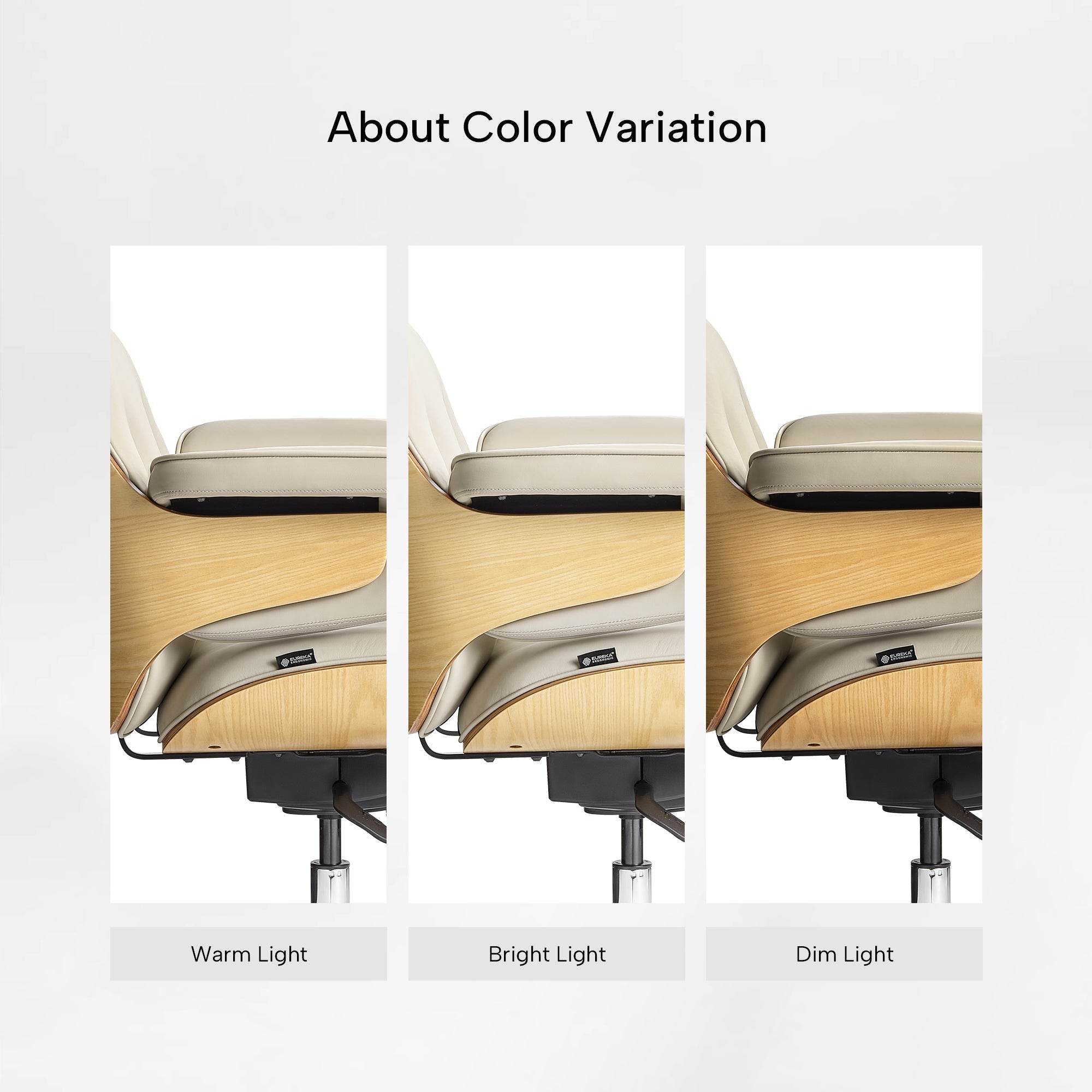 Genuine Leather Executive Office Chair - Classic Ergonomic Design
