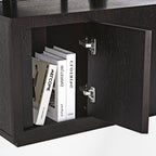 Electric Height-Adjustable Standing Desk, Classic, Black