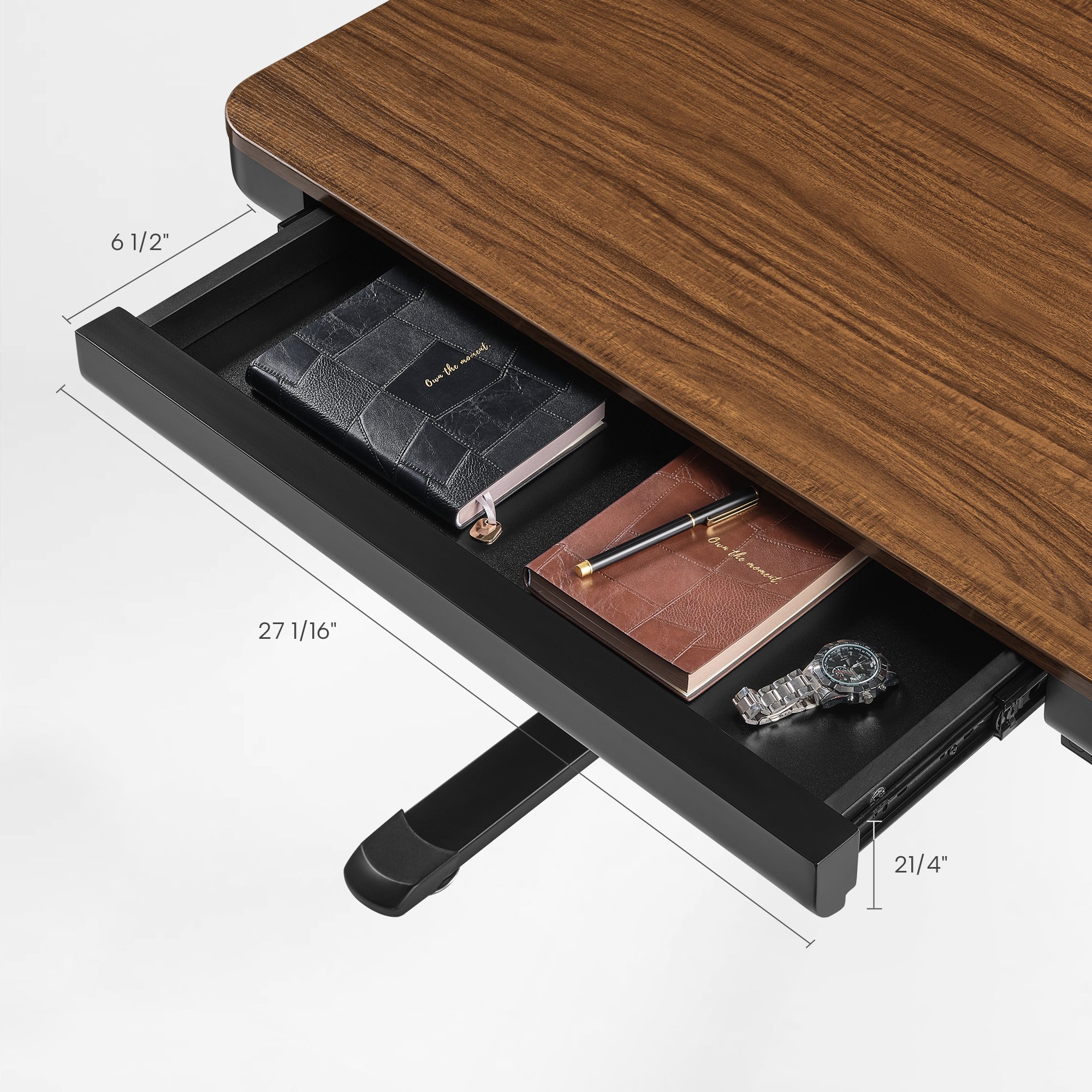 Electric Standing Desk with RGB Lighting (55x34)