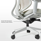 Ergonomic Office Chair - Mesh Modern Silhouette Smart Adjustability