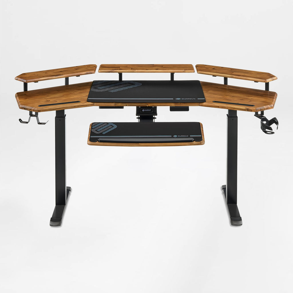 Wing-Shaped Standing Desk (72x23)