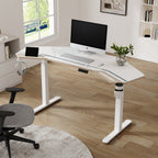 Wing-Shaped Standing Desk (72x23)