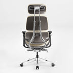 Ergonomic Executive Office Chair - PU Leather 4D Armrests Self-Adapting
