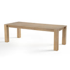 Round Pedestal Dining Table, White
