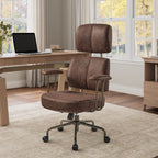 High Back Office Chair - Ultra Soft Cushion Adjustable