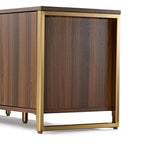 70'' LED Light TV Stand Media Console