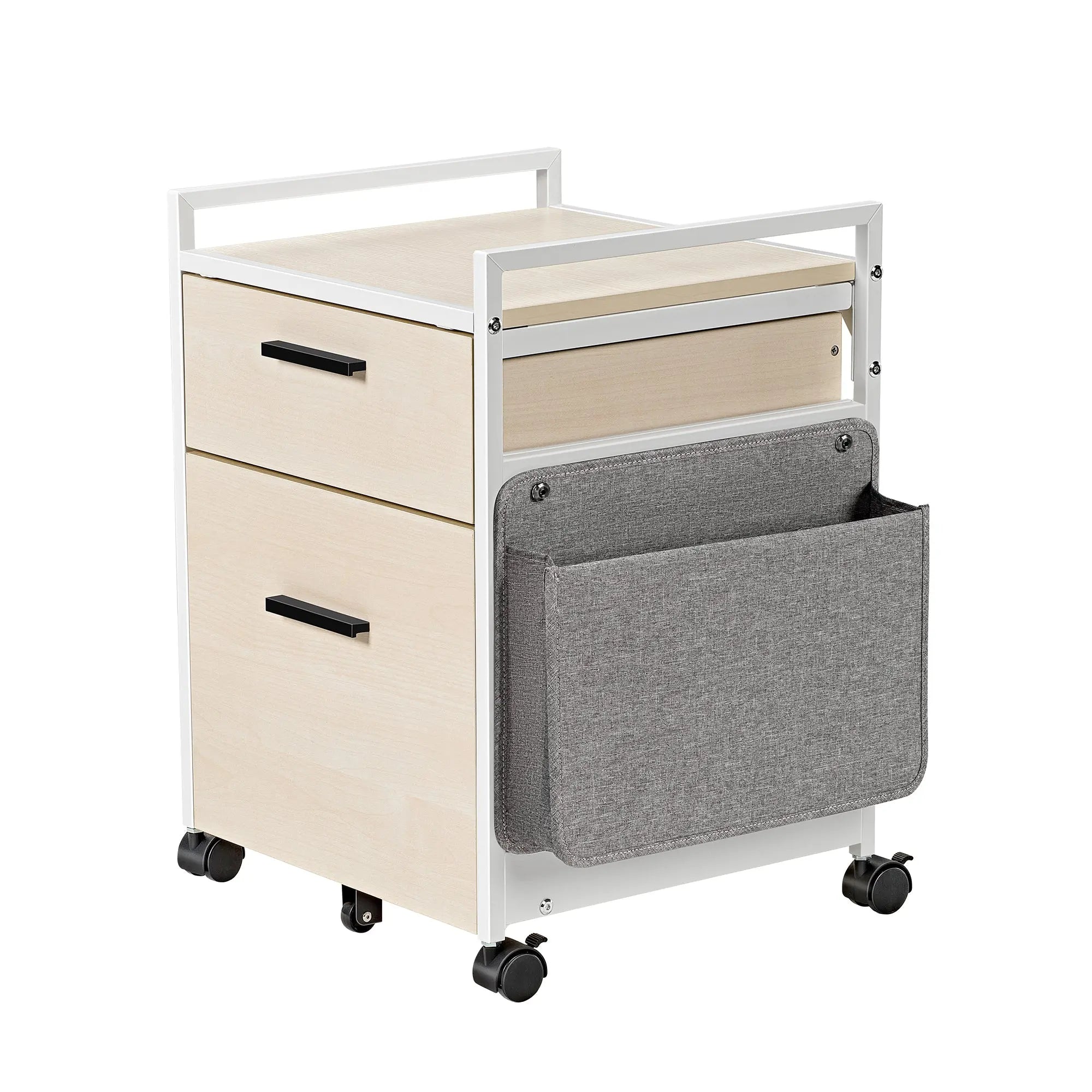 23'' Rolling File Cabinet with Drawer