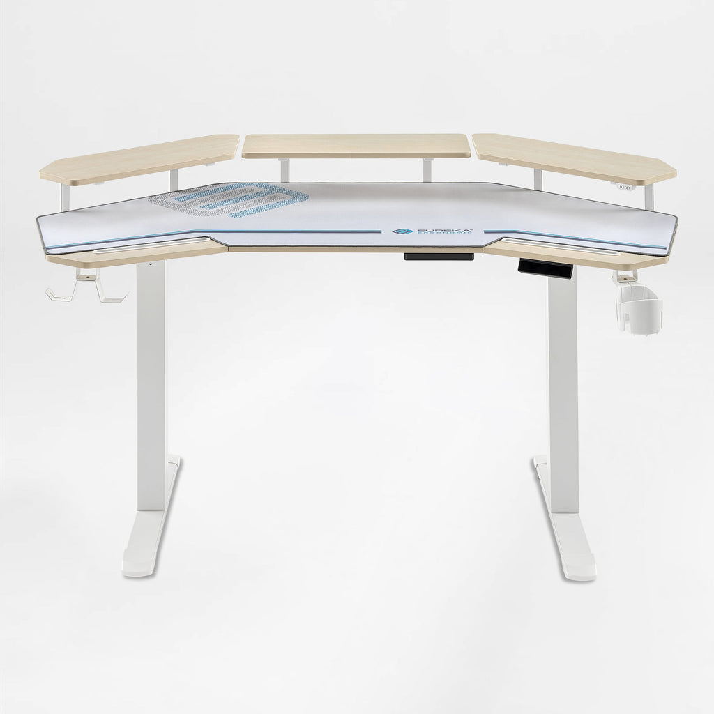 Wing-Shaped Standing Desk (63x23)