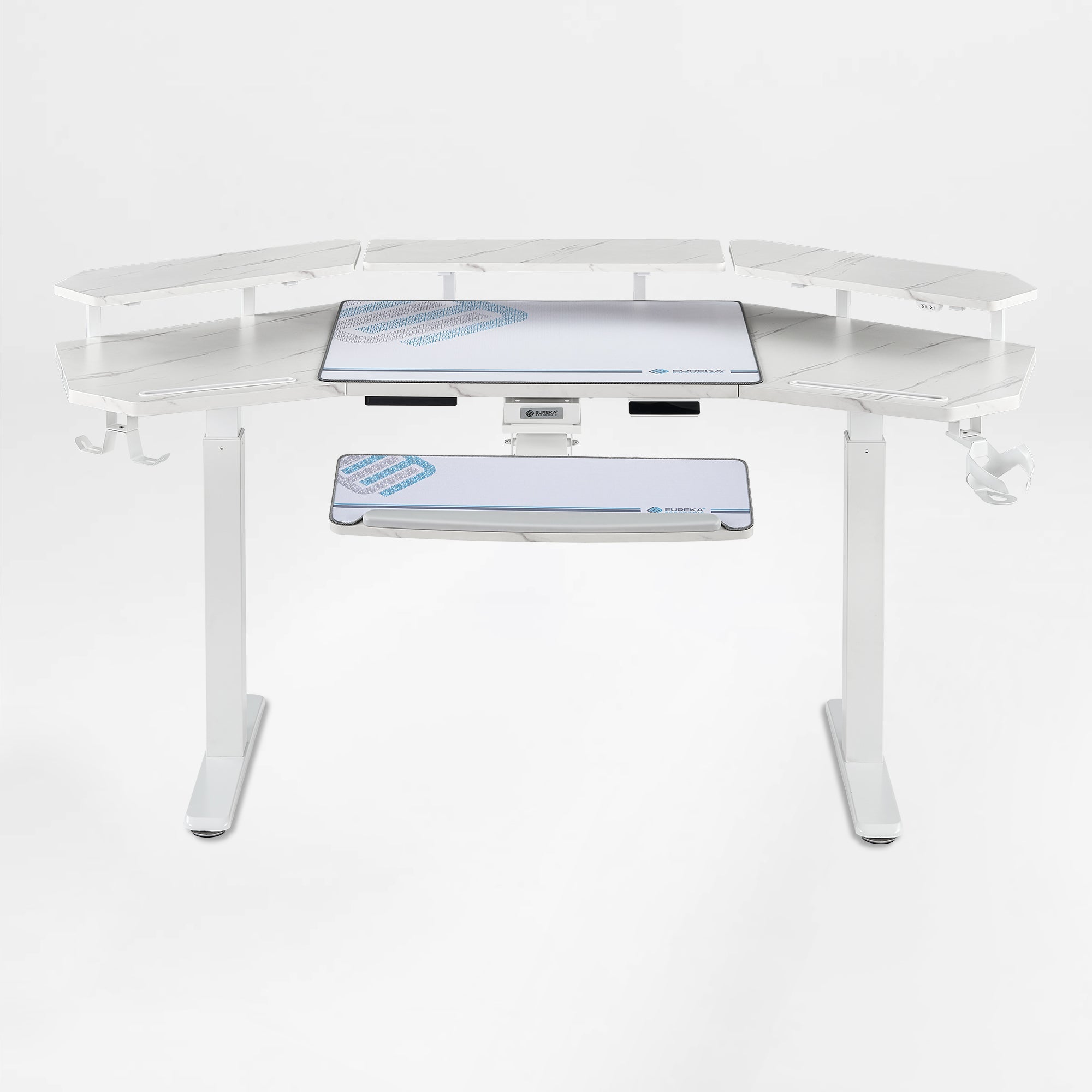 Wing-Shaped Standing Desk (72x23)