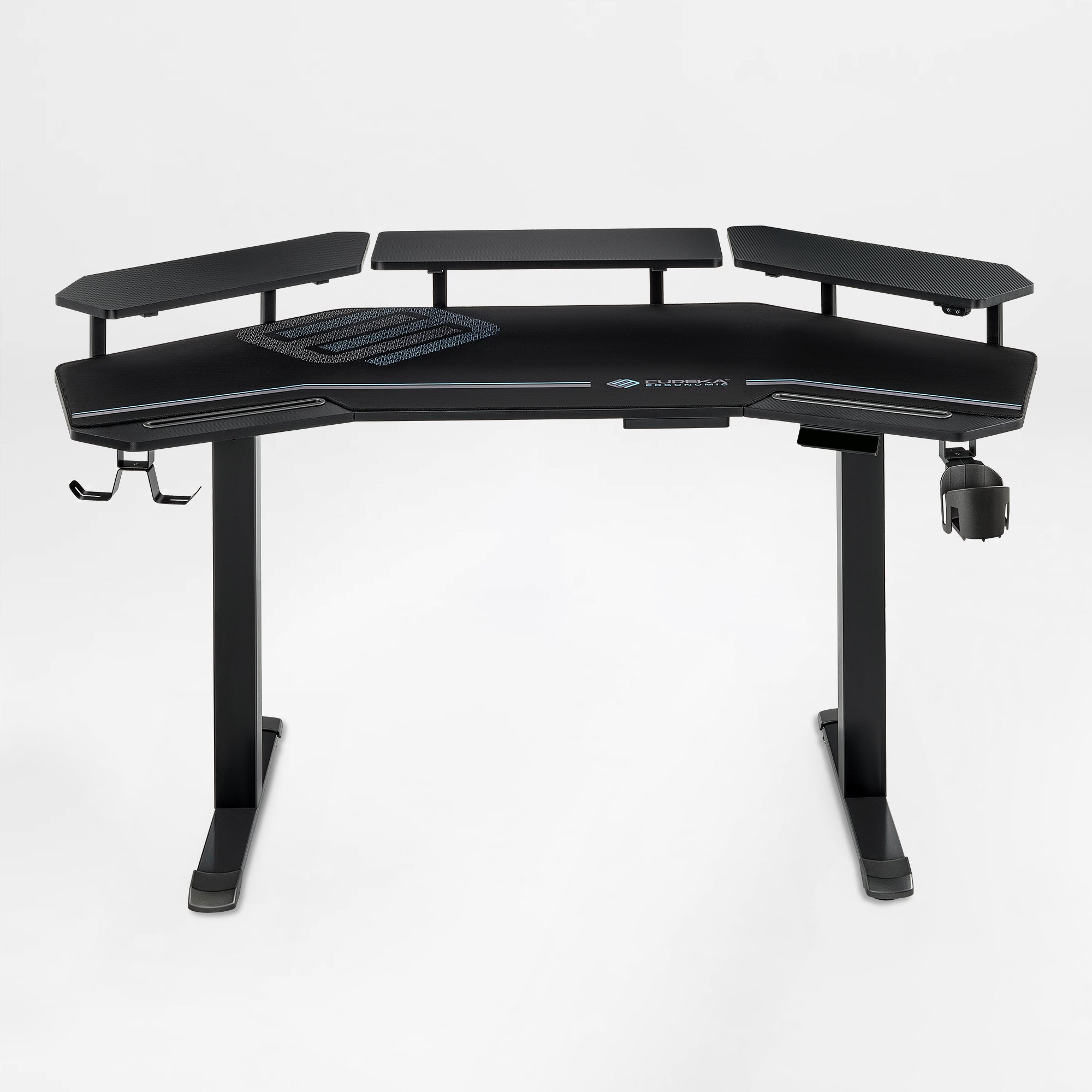 Wing-Shaped Standing Desk (63x23)