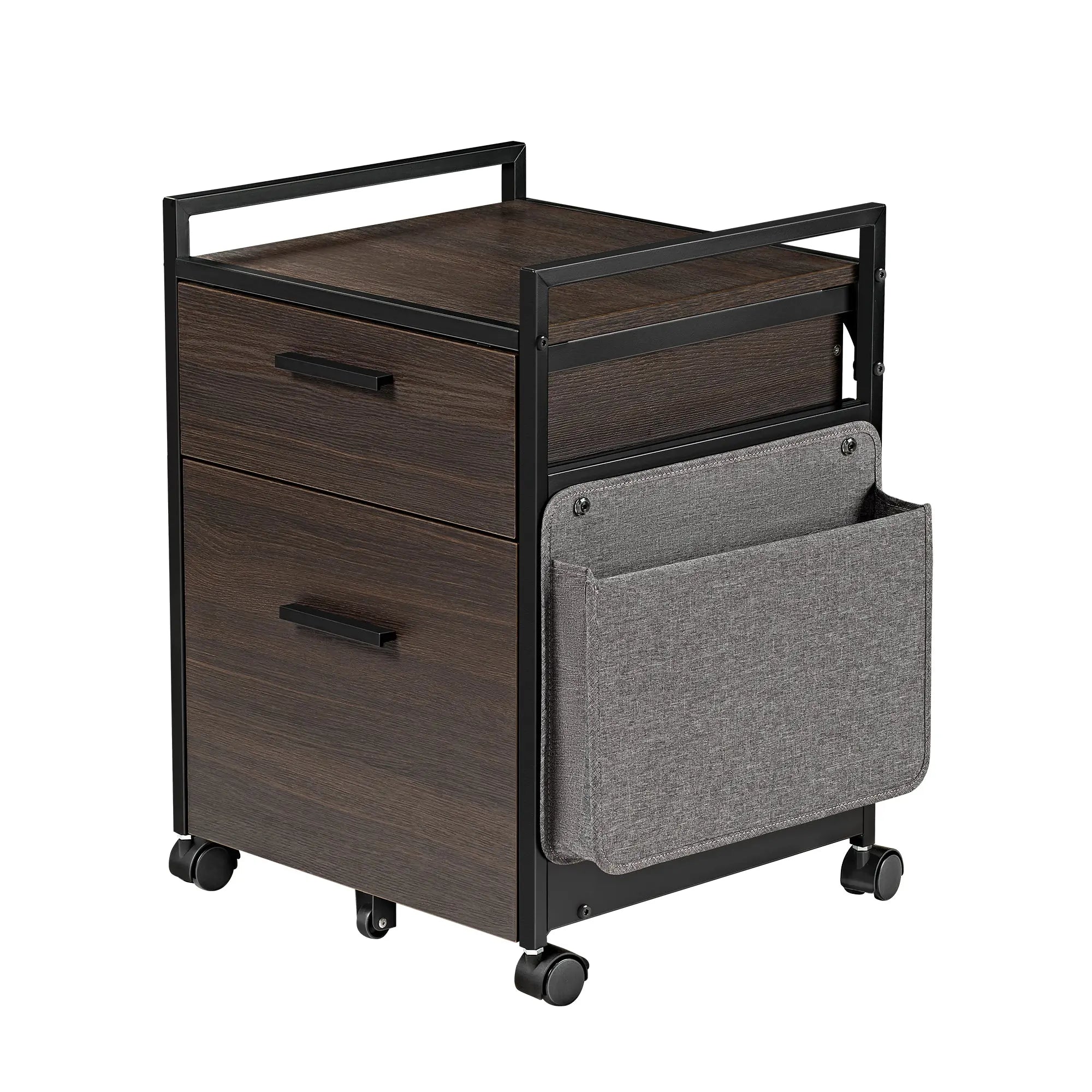 23'' Rolling File Cabinet with Drawer