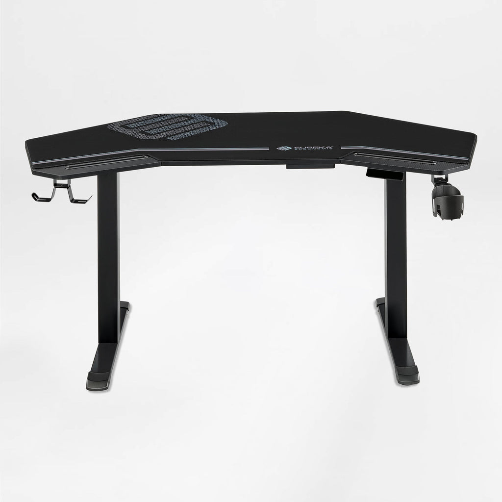 Wing-Shaped Standing Desk (63x23)