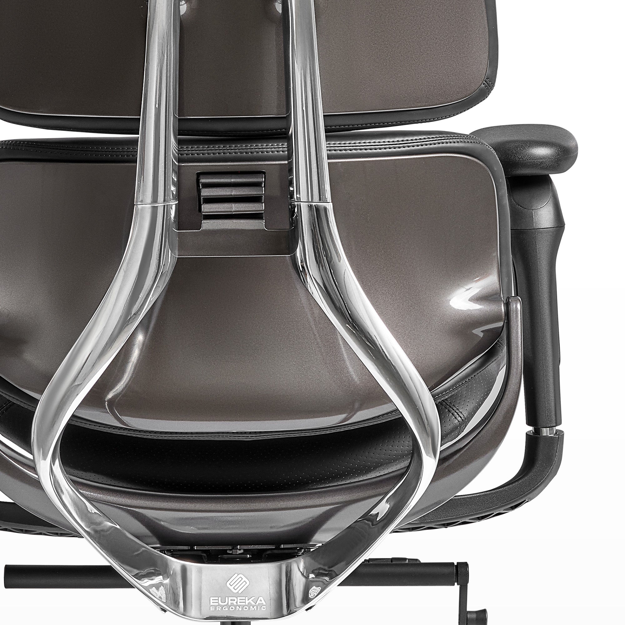 Ergonomic Executive Office Chair - PU Leather 4D Armrests Self-Adapting
