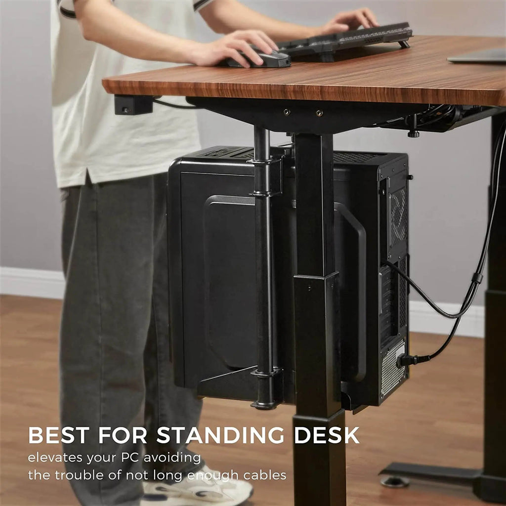 Knob-operated Adjustable CPU Holder