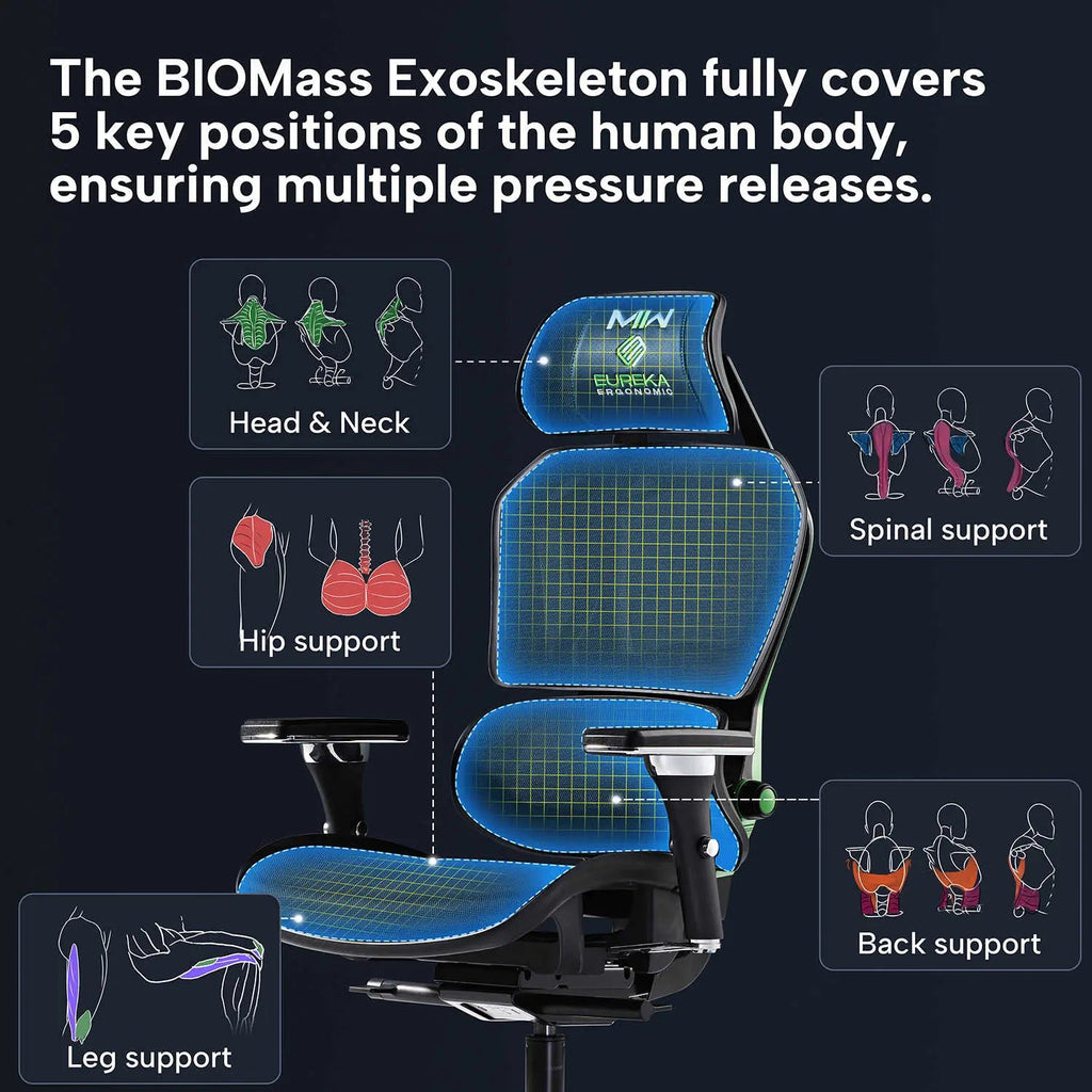 Racing-Style Gaming Chair with Headrest and Lumbar Pillow, Black and Red