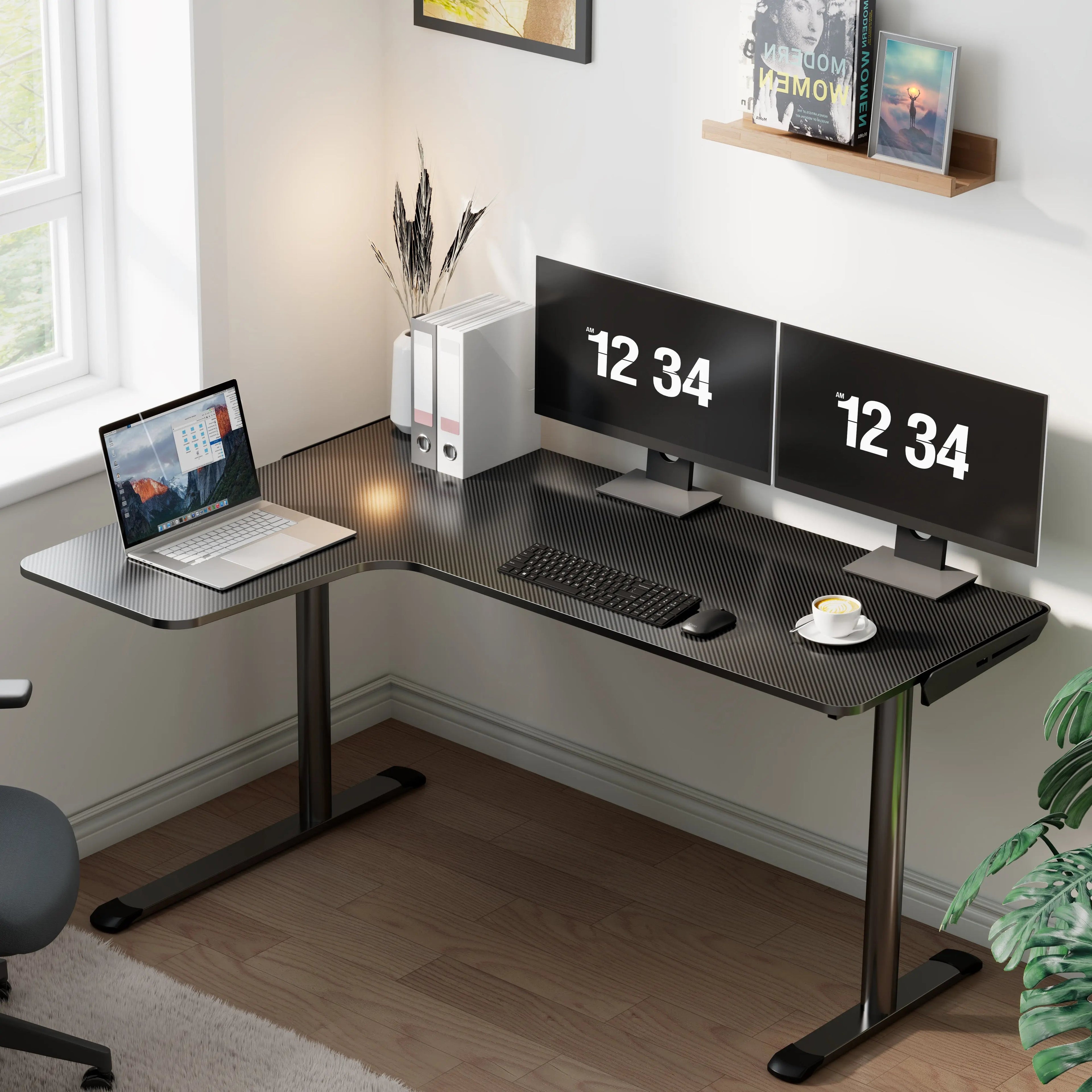 L Shaped Gaming Desk (60x24)