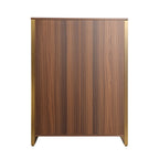 42 Chest 5-Drawers Dresser Accent Cabinet Walnut