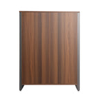 42 Chest 5-Drawers Dresser Accent Cabinet Walnut