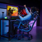 Dynamic Ergonomic Office Chair with Chip-Controlled Adaptive Backrest