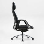 Napa Leather Executive Office Chair - Fully Adjustable