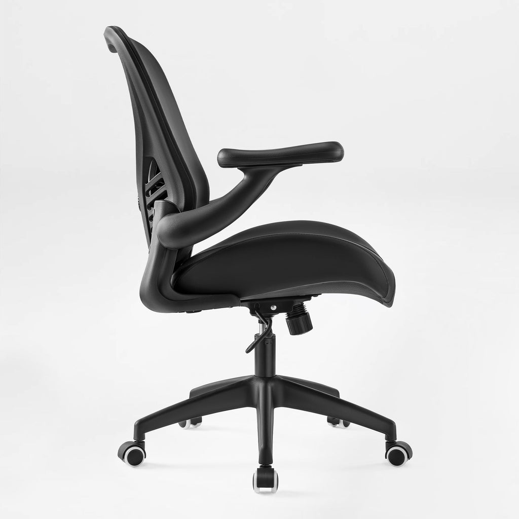 Ergonomic Office Chair - Full PU Leather Versatile Stylish Comfort