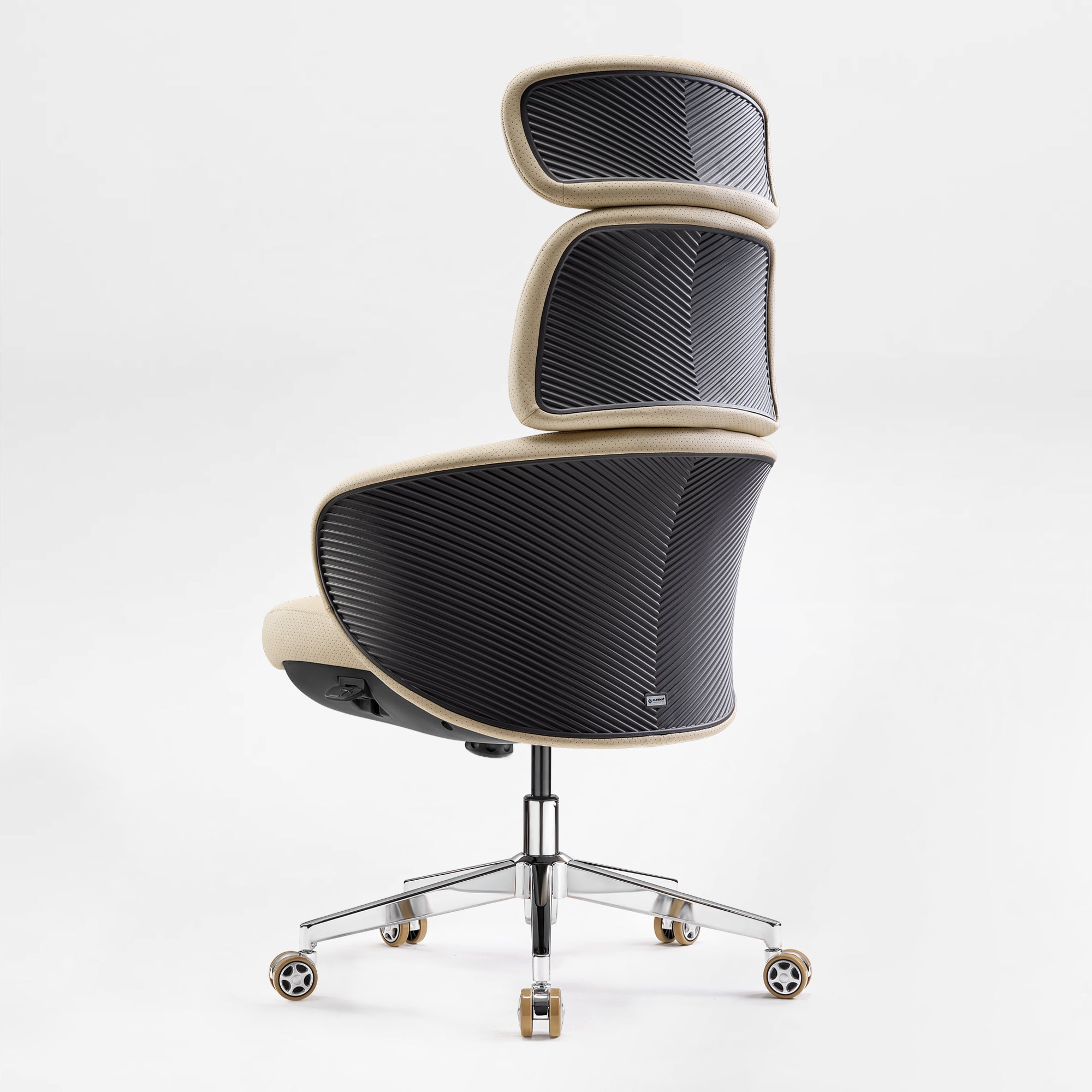Microfiber Leather Executive Office Chair - Modern Lines Home Office