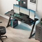 Gaming Desk with Z Shaped Legs (61x25)