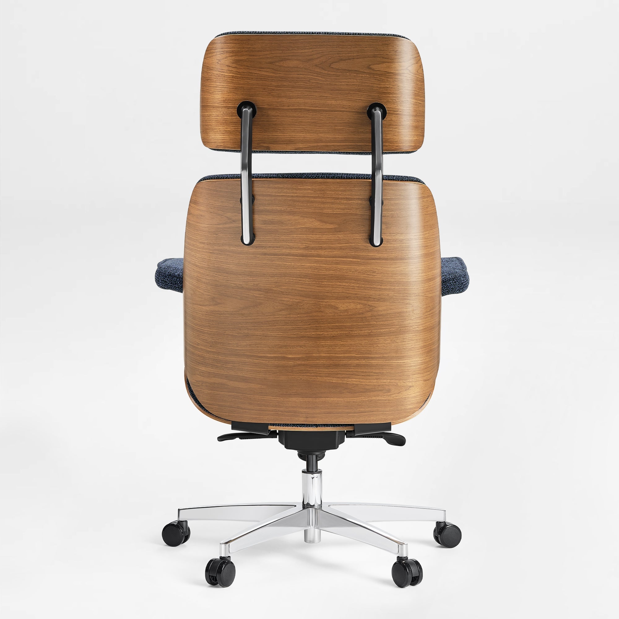 Genuine Leather Executive Office Chair - Classic Ergonomic Design